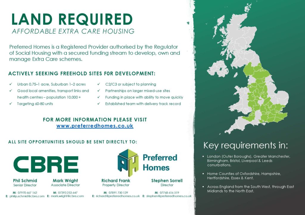 Land Requirements Preferred Homes