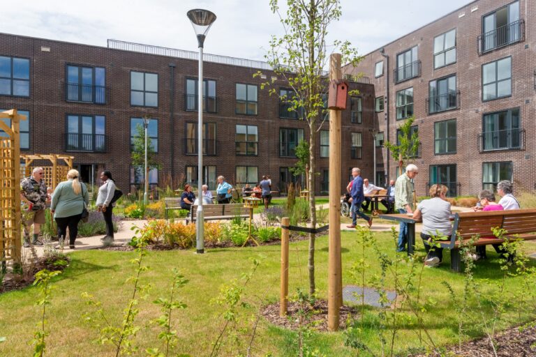 stirchley house garden